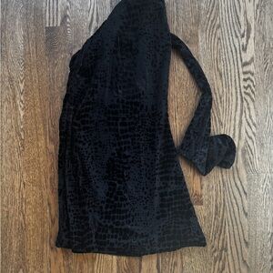 Tiger Mist Black Velvet Dress